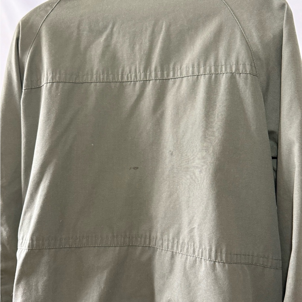 London Fog Military Style Jacket – Olive Green, Small Petite - Picture 5 of 6